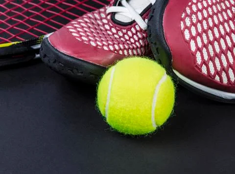 Tennis basics Stock Photos