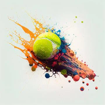 Colorful tennis on sale