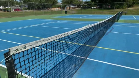 Tennis Court Stock Footage
