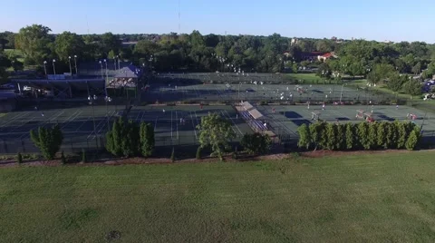 Tennis Courts Stock Footage 68510339
