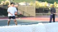 Tennis Doubles HD Footage