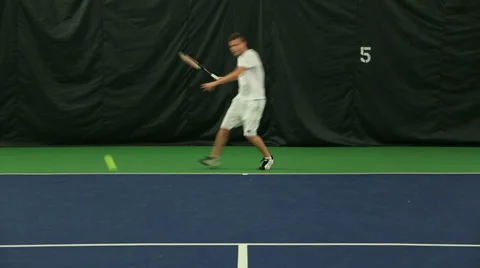 Tennis Forehand Backhand Stock Footage 32133809