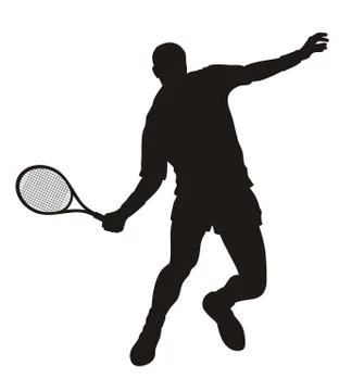 Tennis Stock Illustration