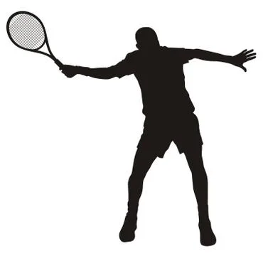 Tennis Stock Illustration