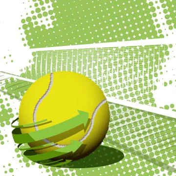 Tennis Stock Illustration