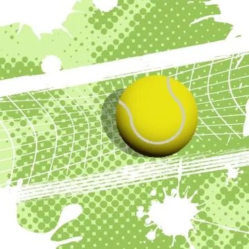 Tennis Stock Illustration