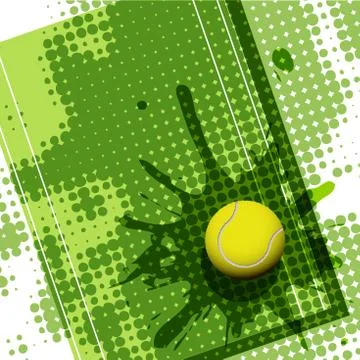 Tennis Stock Illustration