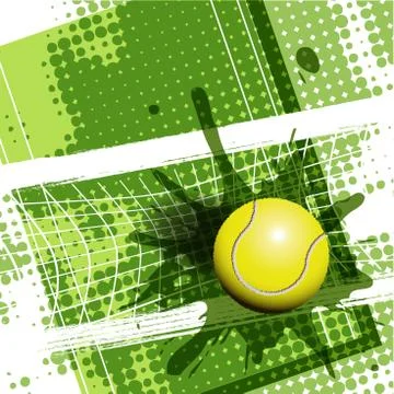 Tennis Stock Illustration