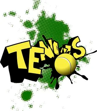 Tennis Stock Illustration