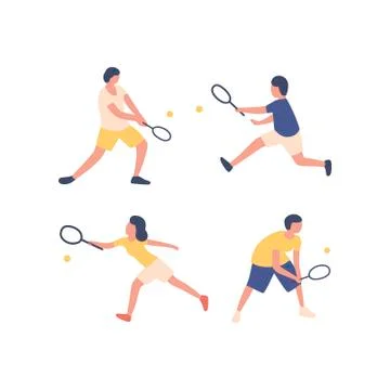 Tennis Stock Illustration