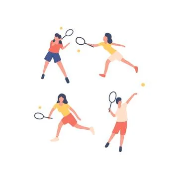 Tennis Stock Illustration