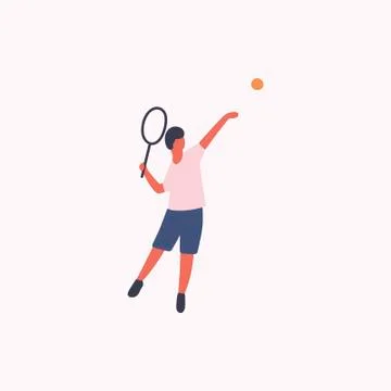Tennis Stock Illustration