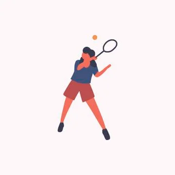 Tennis Stock Illustration