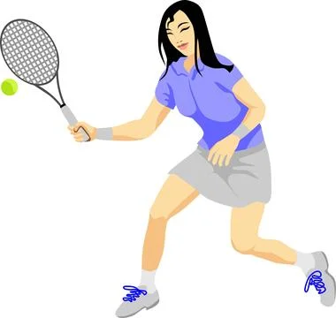 Tennis Stock Illustration