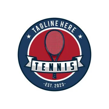 Tennis logo Stock Illustration