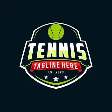 Tennis logo Stock Illustration