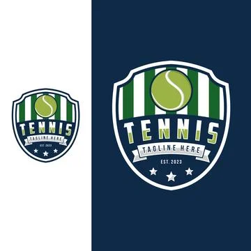 Tennis logo Illustrazione stock