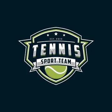 Tennis logo Illustrazione stock