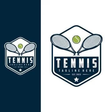 Tennis logo Stock Illustration