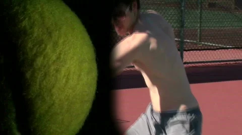 Tennis montage loop Video stock 480096