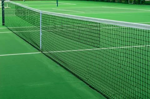 Tennis net Stock Photos