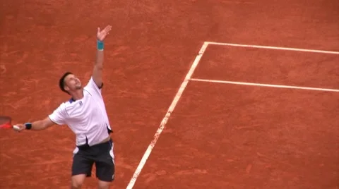 Tennis player Stock Footage 8507902