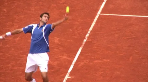 Tennis player Stock Footage 8507947