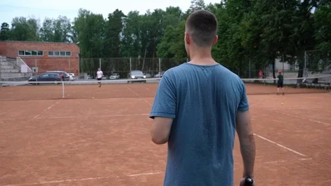 A tennis player Vidéo 113974401