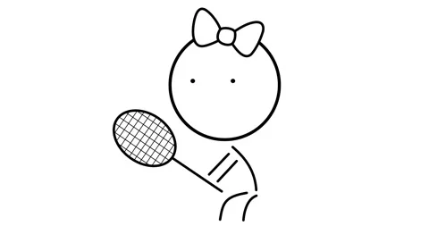 Tennis player Stock Footage 272974142