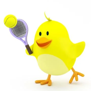 Tennis player Stock Illustration