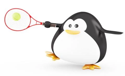 Tennis player Stock Illustration