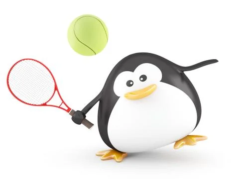 Tennis player Stock Illustration