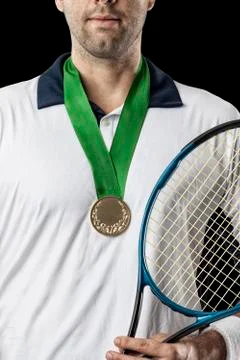 Tennis Player. Stock Photos