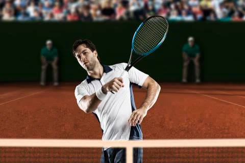 Tennis Player. Stock Photos