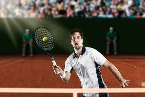 Tennis Player. Stock Photos