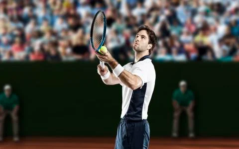 Tennis Player. Stock Photos