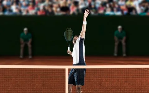Tennis Player. Stock Photos
