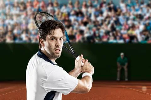Tennis Player. Stock Photos