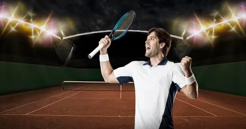 Tennis Player. Stock Photos