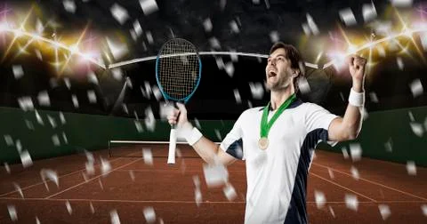 Tennis Player. Stock Photos