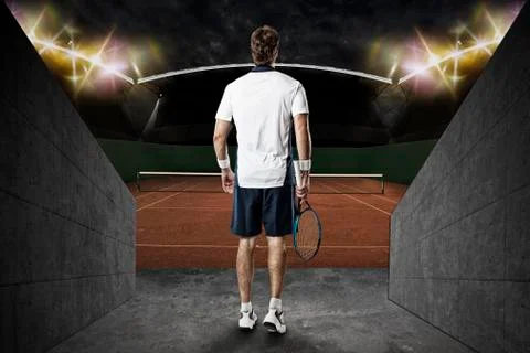 Tennis Player. Stock Photos