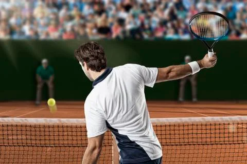 Tennis Player. Stock Photos