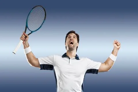 Tennis Player. Stock Photos