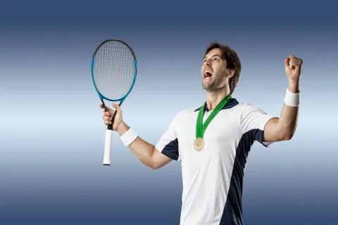 Tennis Player. Stock Photos