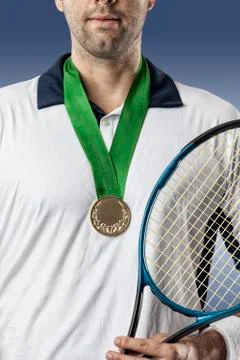 Tennis Player. Stock Photos