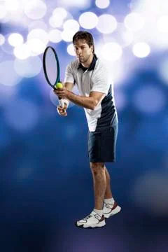 Tennis Player. Stock Photos