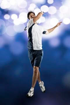 Tennis Player. Stock Photos