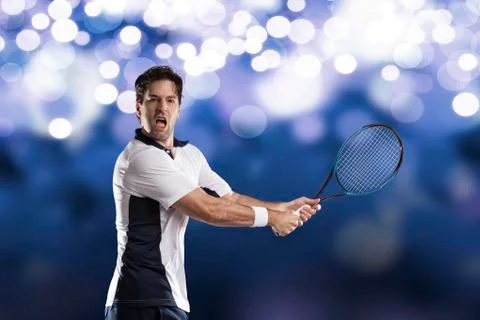 Tennis Player. Stock Photos