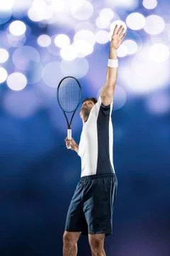 Tennis Player. Stock Photos
