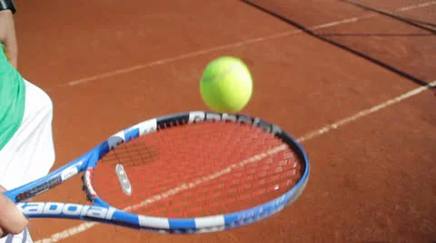 Tennis Racket Video stock 25930253